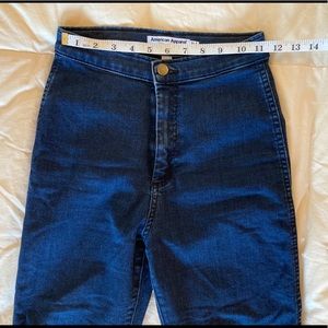 American Apparel high waist pants